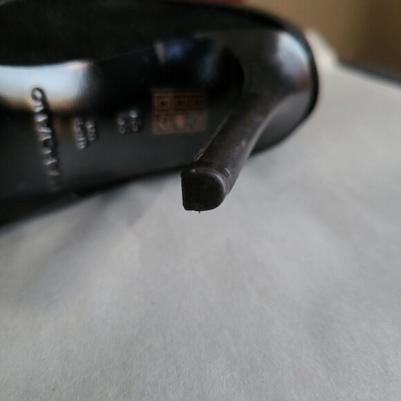 AUTHENTIC MARCIANO LEATHER STILLETTO ANKLE BOOTIES SZ 6 - Picture 6 of 12